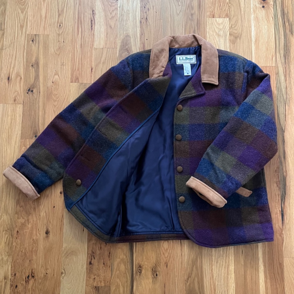 LL BEAN wool jacket - Picture 2 of 8